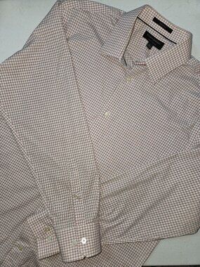 Banana Republic Athletic Fit Men's button-up in Pink Fog Large